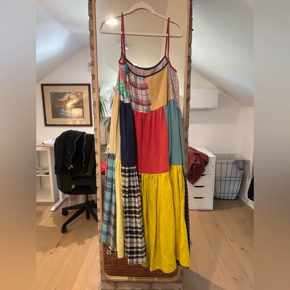 La Reunion Patchwork Maxi Dress - Picture 3 of 4